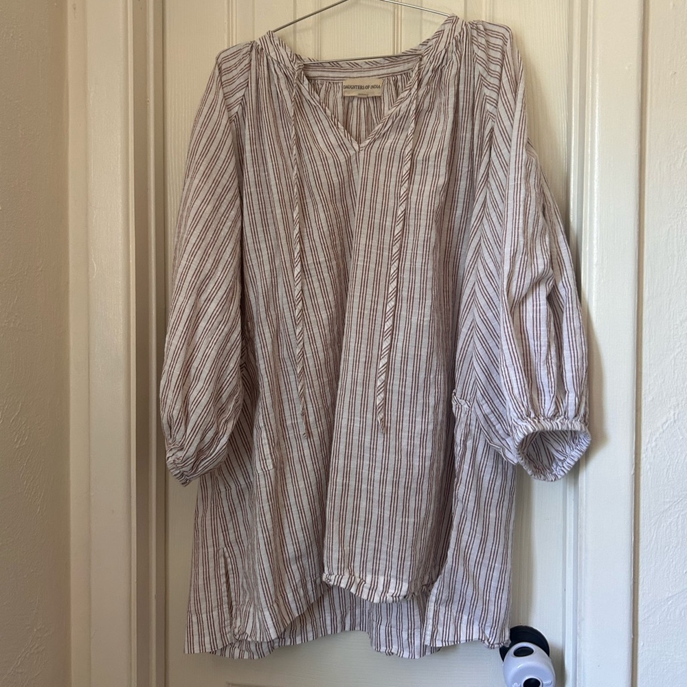 Daughters of India Poet Mini Dress